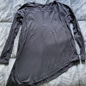 Lululemon asymmetrical long sleeve sz 4